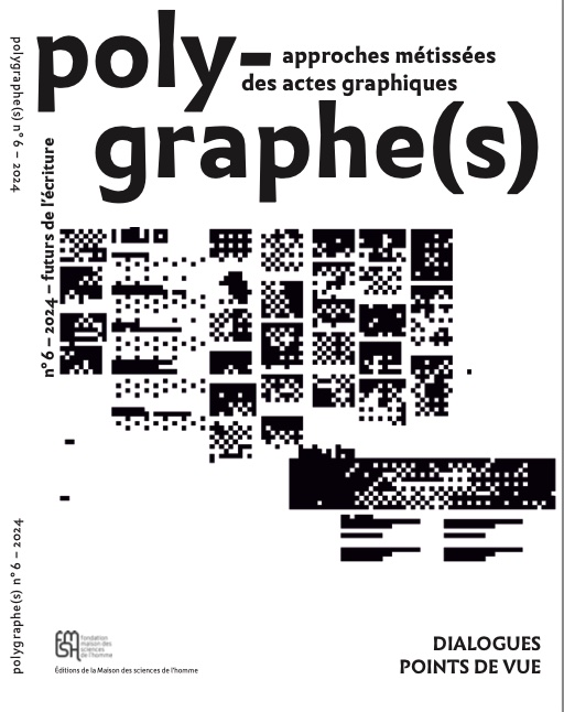 Couverture du numéro 6 de la revue Polygraphes