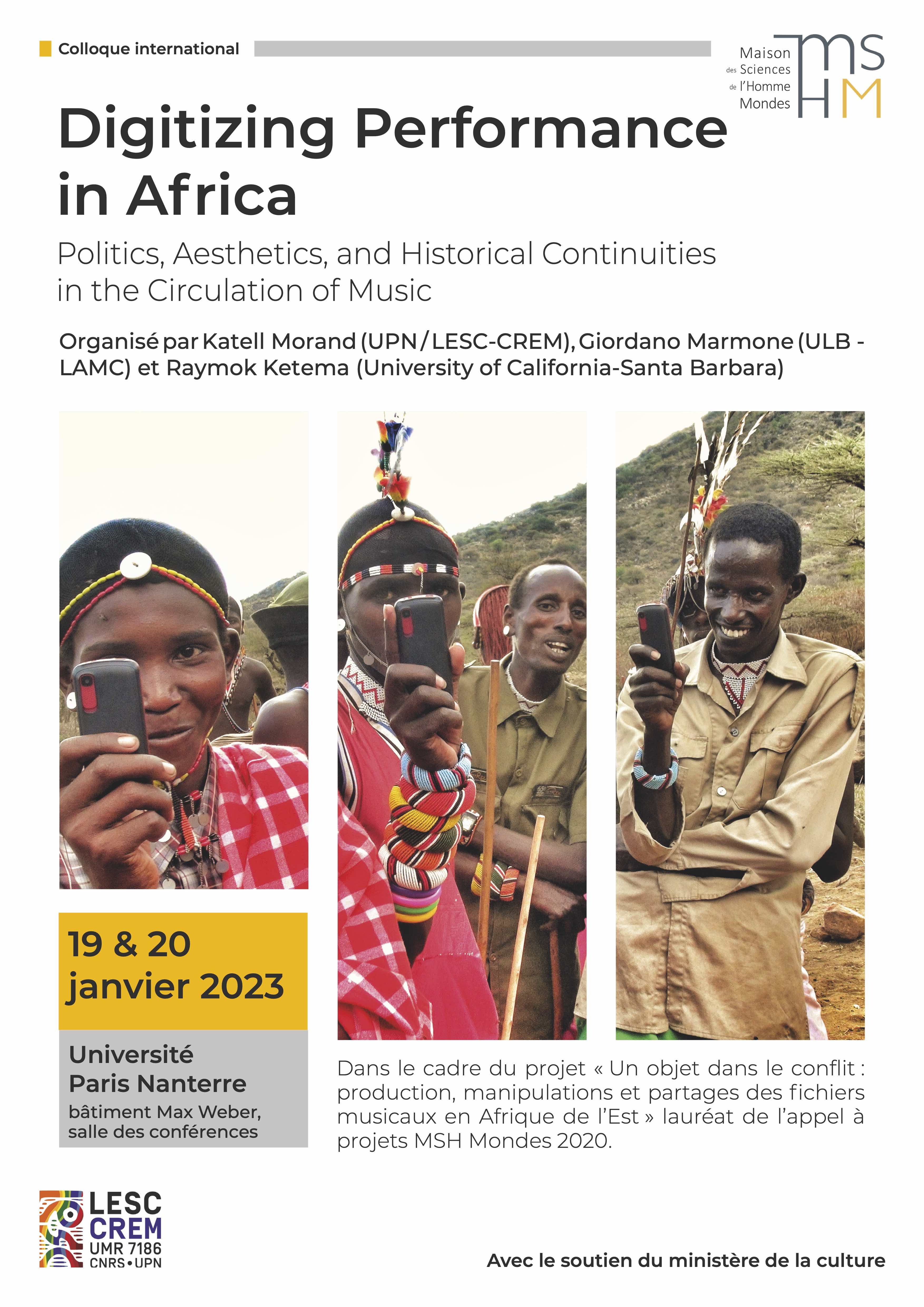 Conférence Digitizing Performance in Africa