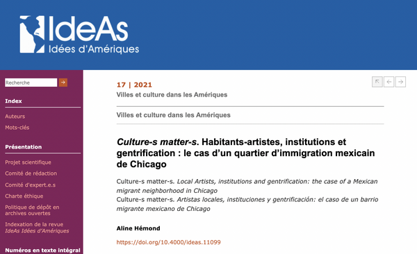 Culture-s matter-s. Habitants-artistes, institutions et ... Image 1