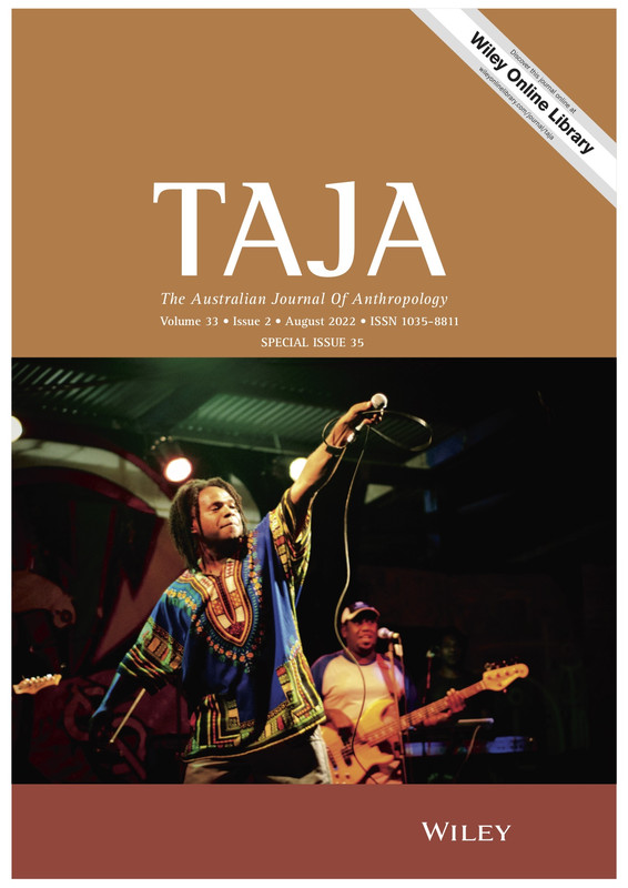 The Australian Journal of Anthropology, Special Issue : ... Image 1